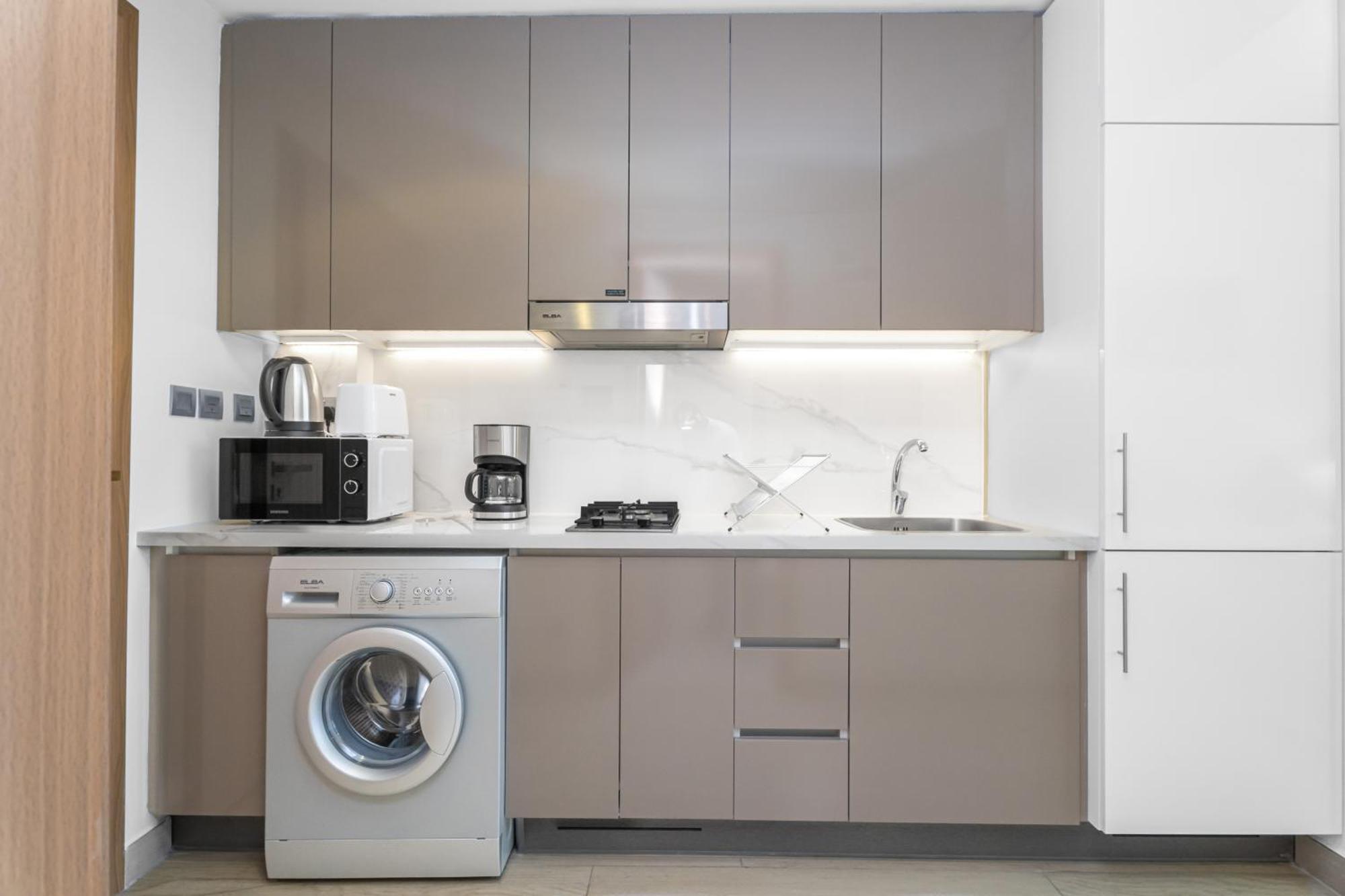 Escape24 Stylish Studio Azizi Riviera 8 Meydan One Dubaj Kültér fotó