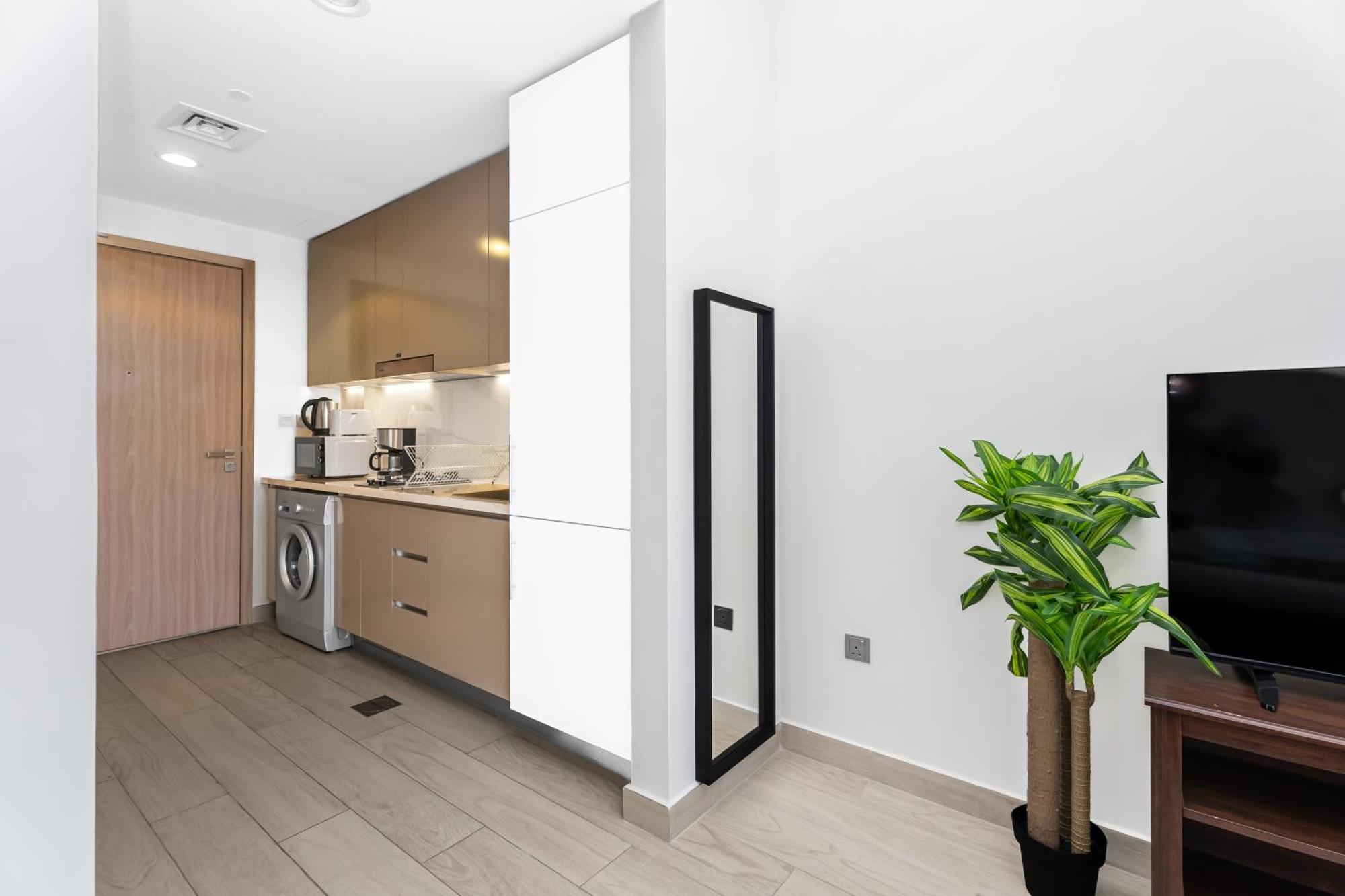Escape24 Stylish Studio Azizi Riviera 8 Meydan One Dubaj Kültér fotó