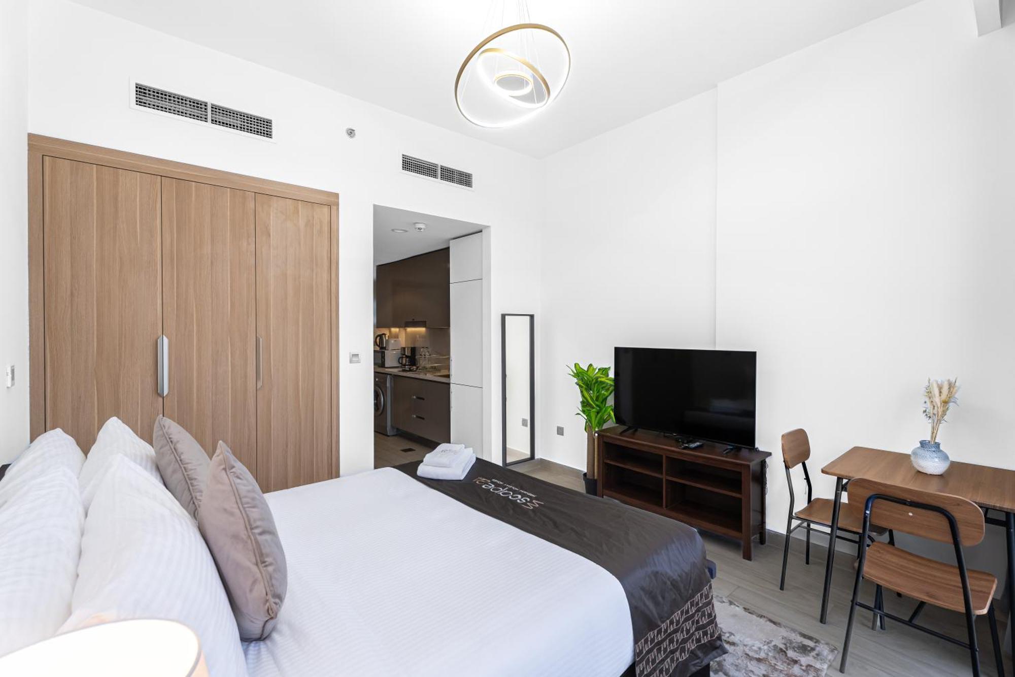 Escape24 Stylish Studio Azizi Riviera 8 Meydan One Dubaj Kültér fotó