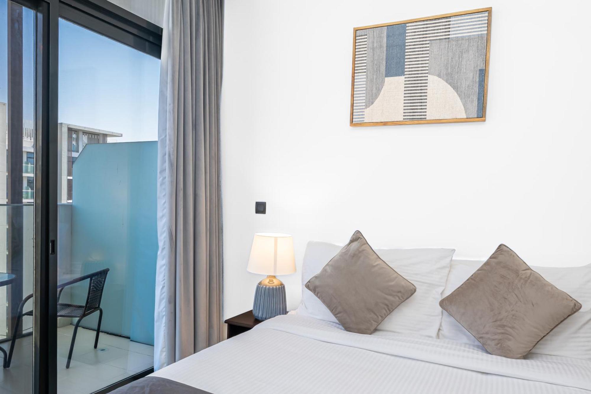 Escape24 Stylish Studio Azizi Riviera 8 Meydan One Dubaj Kültér fotó